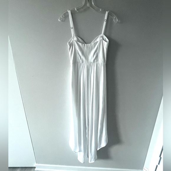 BCBGMaxAzria White Annamae High Low Dress - Picture 8 of 12